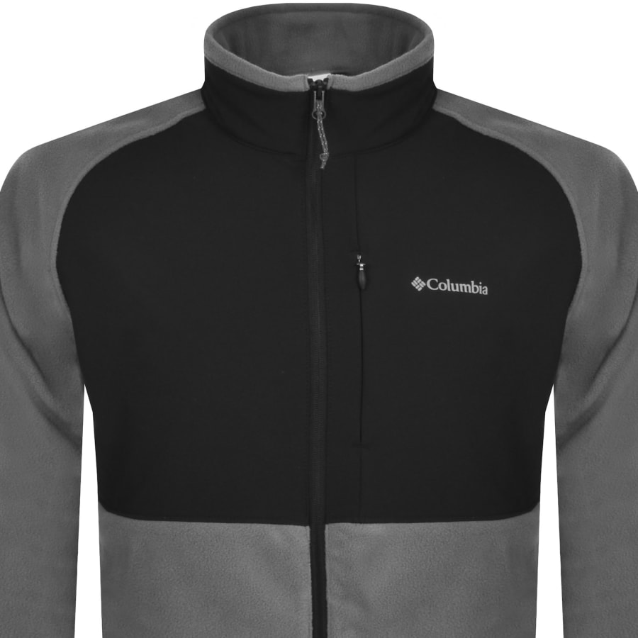 Columbia Fleece Full Zip Sweatshirt Black